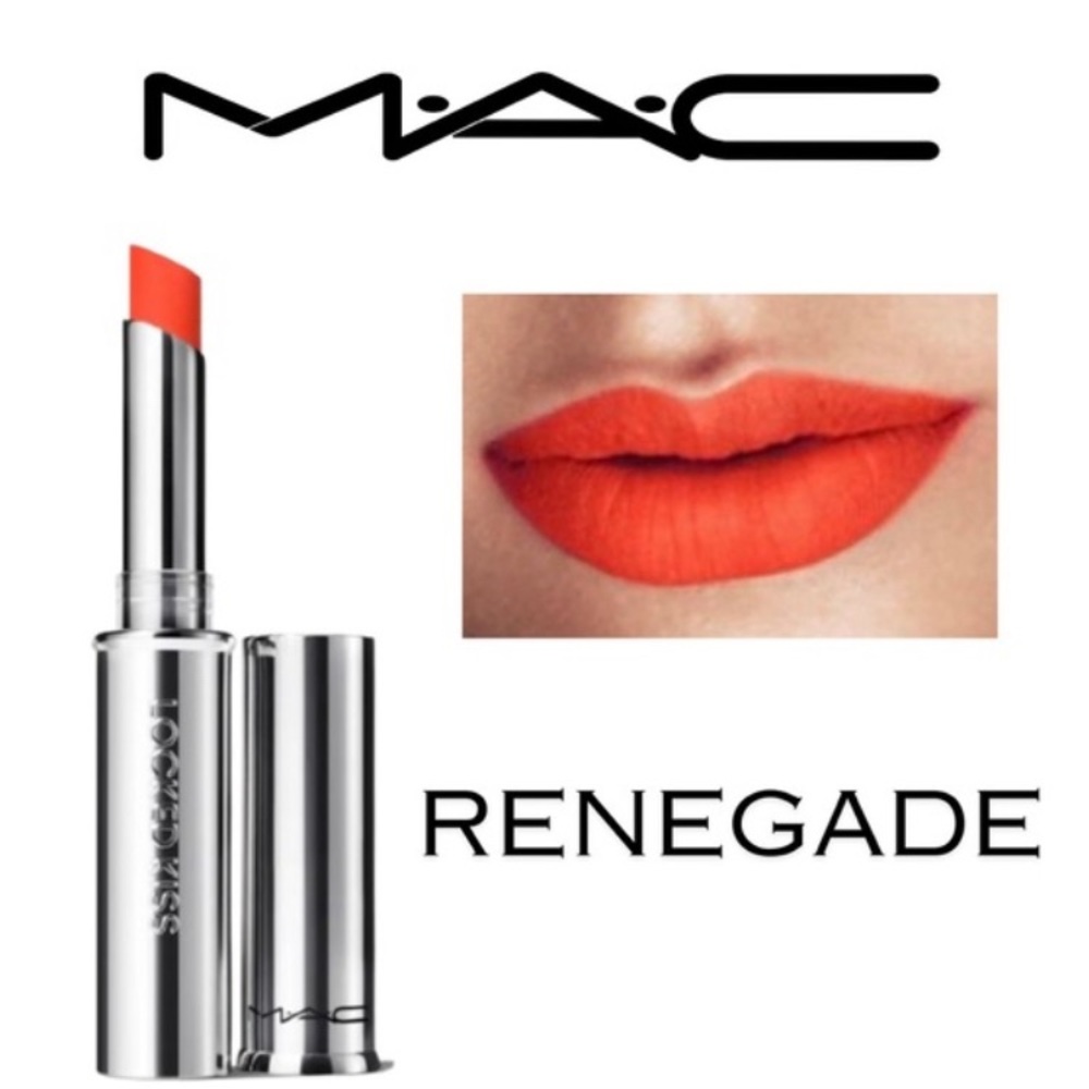 MAC LOCKED KISS  24HR Lipstick - 57 RENEGADE 1.8g